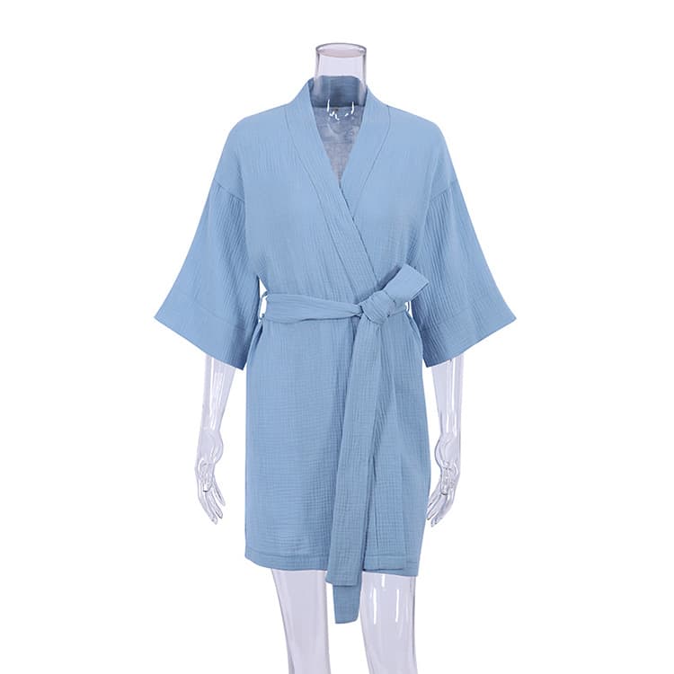 Custom Logo Summer French Pajamas Fashion Solid Color Nightgown Ladies Homewear