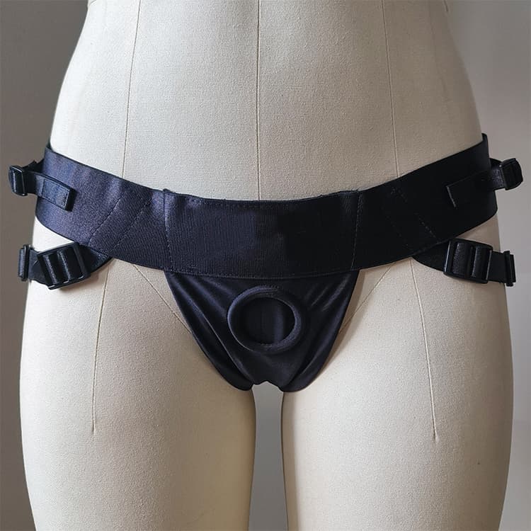 New Adult Les Female Erotic Sexy Lingerie Panties Dildo Double Hole Waistband 2024 Underwear Lesbian