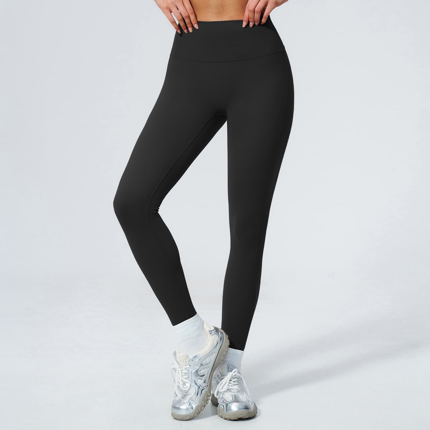 Cross-border Peach Butt Running Fitness Pants High Waist Tight Fast Dry Breathable Hip Yoga Pants Women 5560