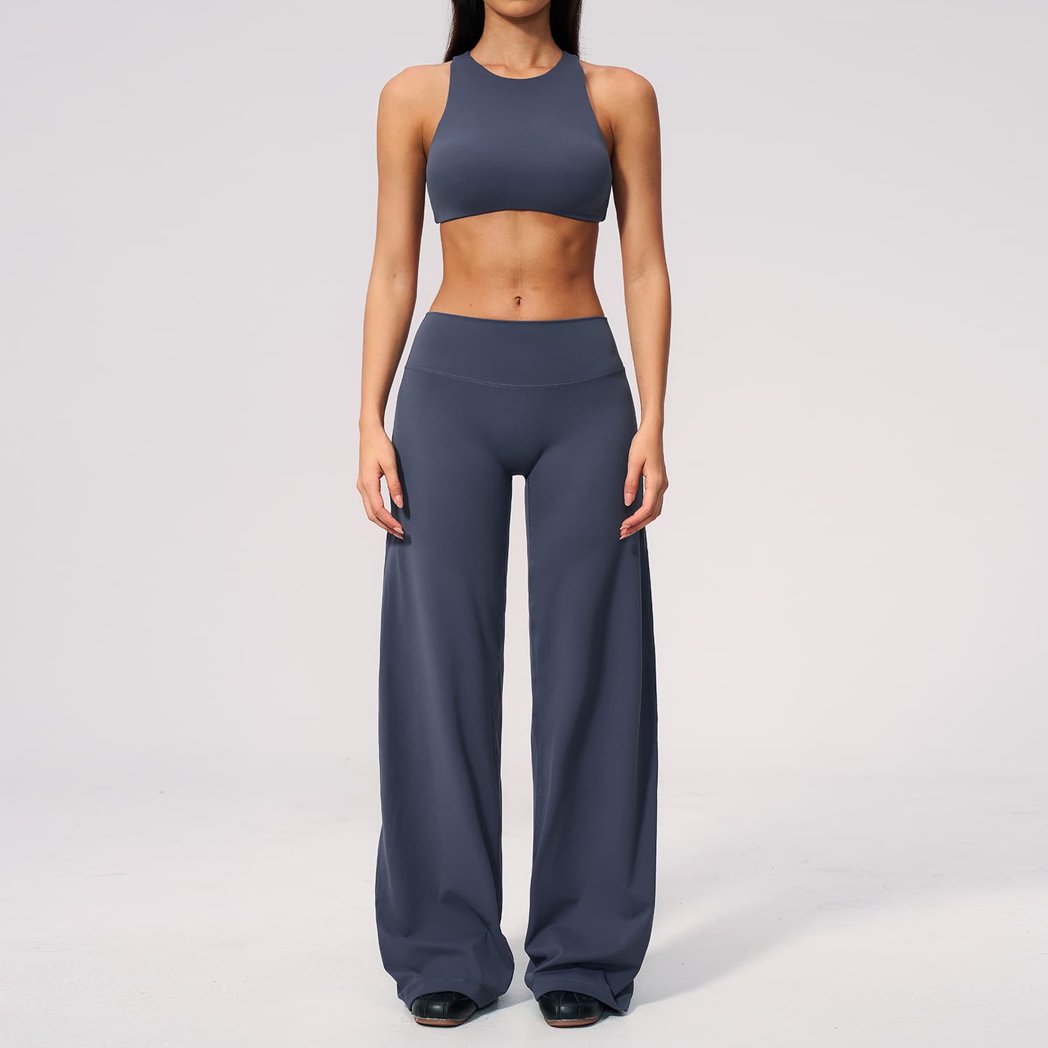 New Brushed Sports Yoga Suit Outer Wear Running Fitness Sports Casual Abdomen Hip Lift Yoga Clothes Women 5529