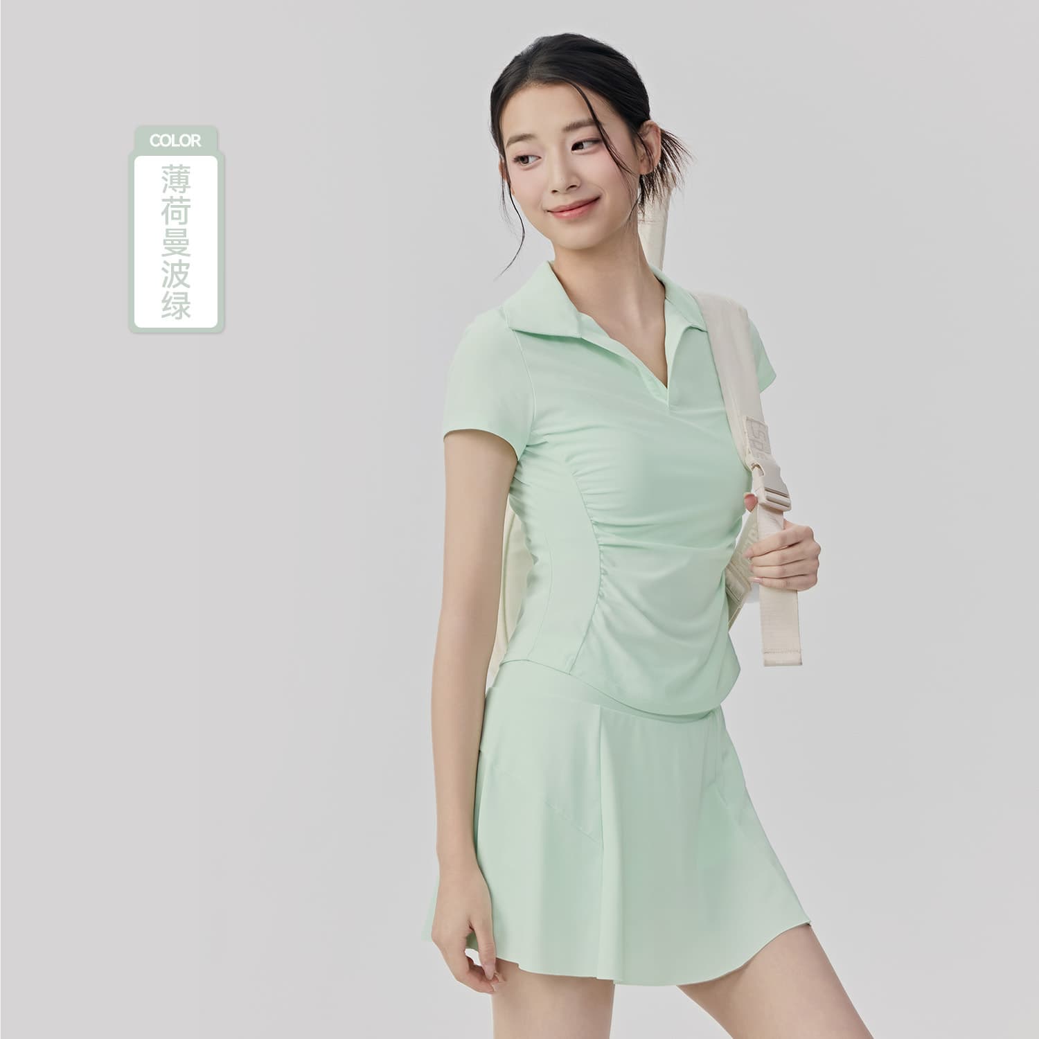 Tennis Original Yarn Sunscreen Sports Suit Women Outdoor Casual Breathable Yoga Clothes Anti-walking Fitness Pilates Set