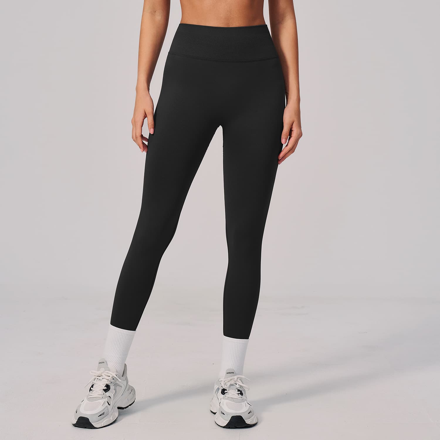 Seamless Yoga Pants Seamless Peach Hip Fitness Sport Hip Lift High Waist Leggings High Stretch Women's Trousers 2557