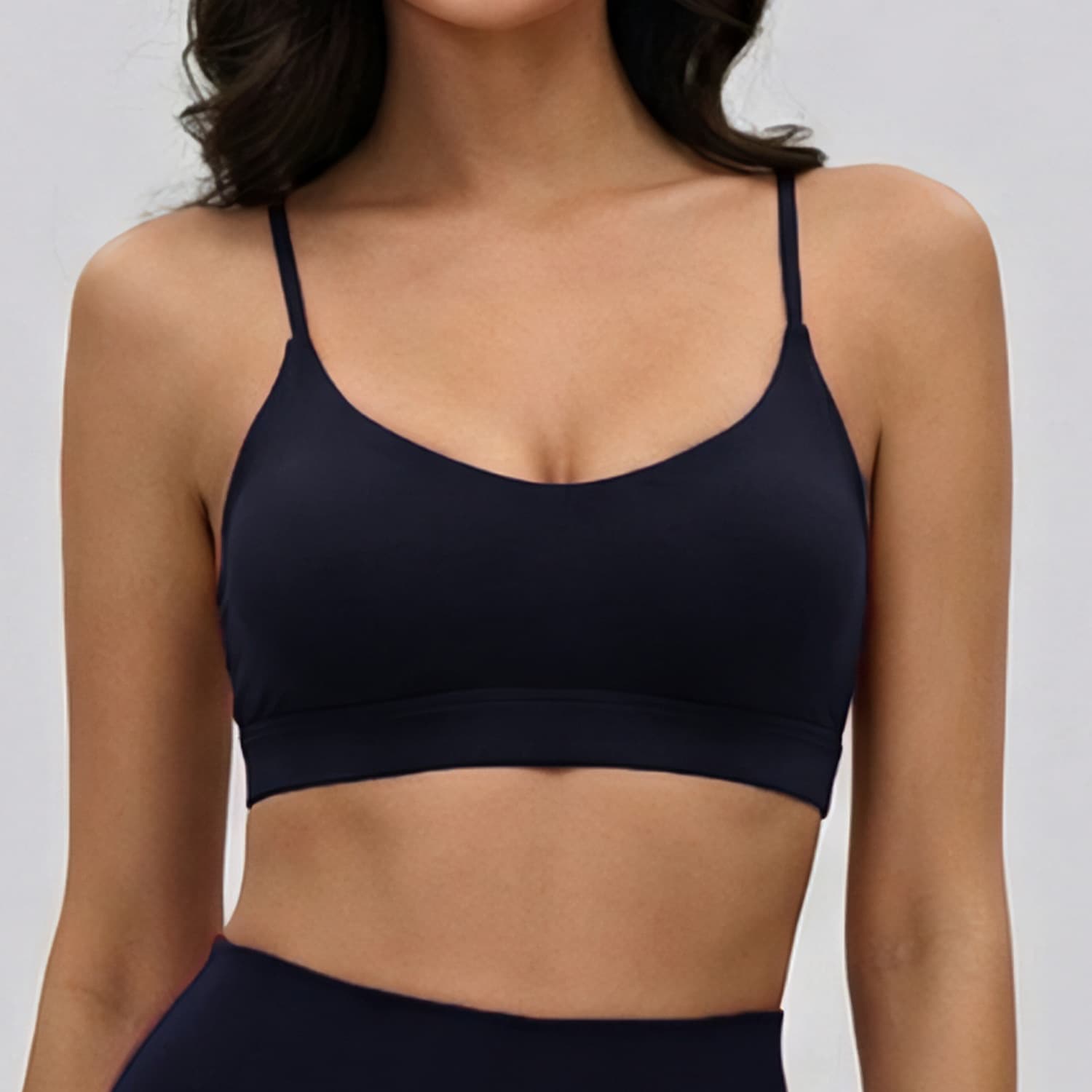 European And American Cross-border Sports Lingerie Women Detachable Chest Pad Tight Yoga Bra Strap Cross Bodybuilding Gym Wear