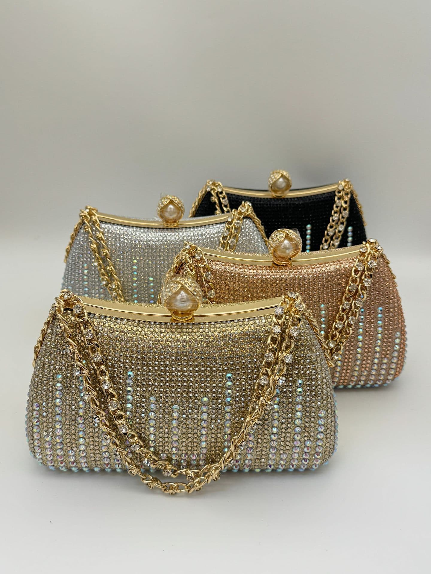 Cross-border Dress Hot Diamond Handbag Chain Bag Dinner Bag Light Luxury Women's Handbag Dinner Bag Evening Gift Bag