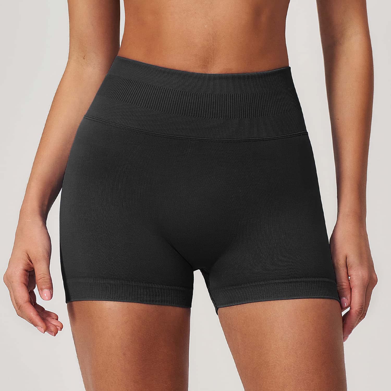 Cross Border Yoga Shorts Quick Dry Breathable Leggings Sports Shorts Women's High Waist Stretch Hip Lift Fitness Pants 3595