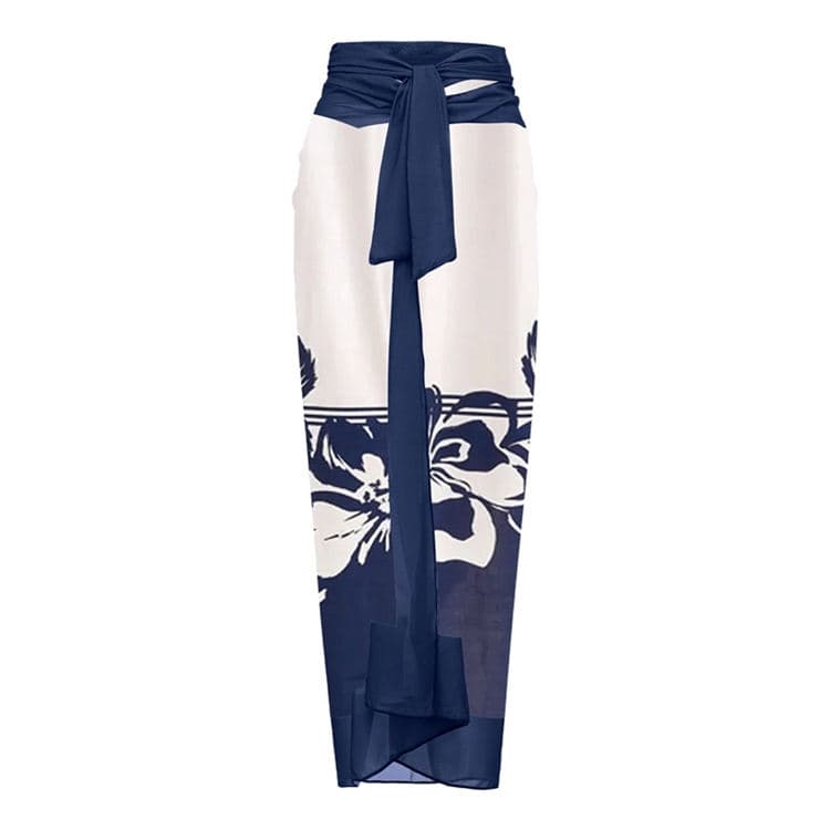 Navy skirt