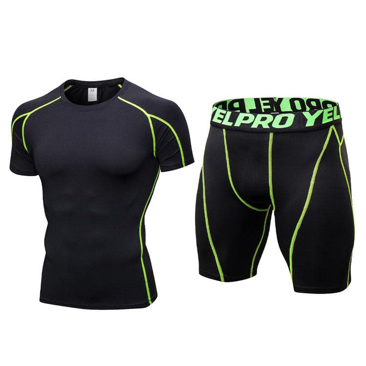 Black+green line