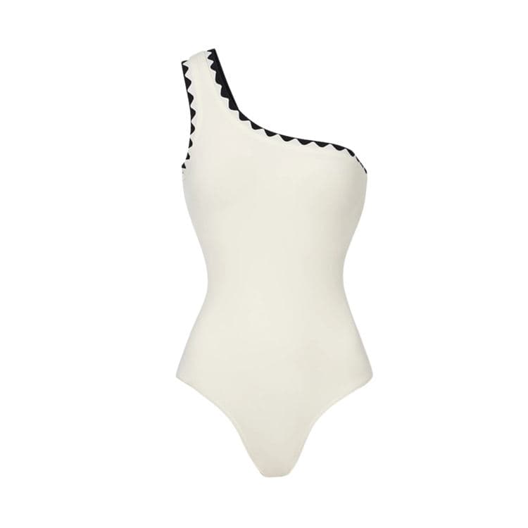 White swimsuit