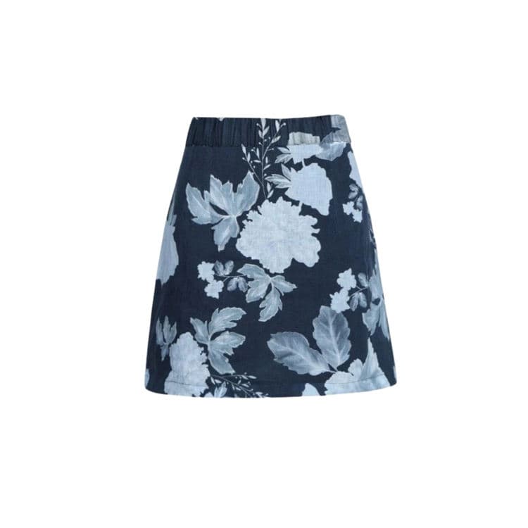 Navy skirt