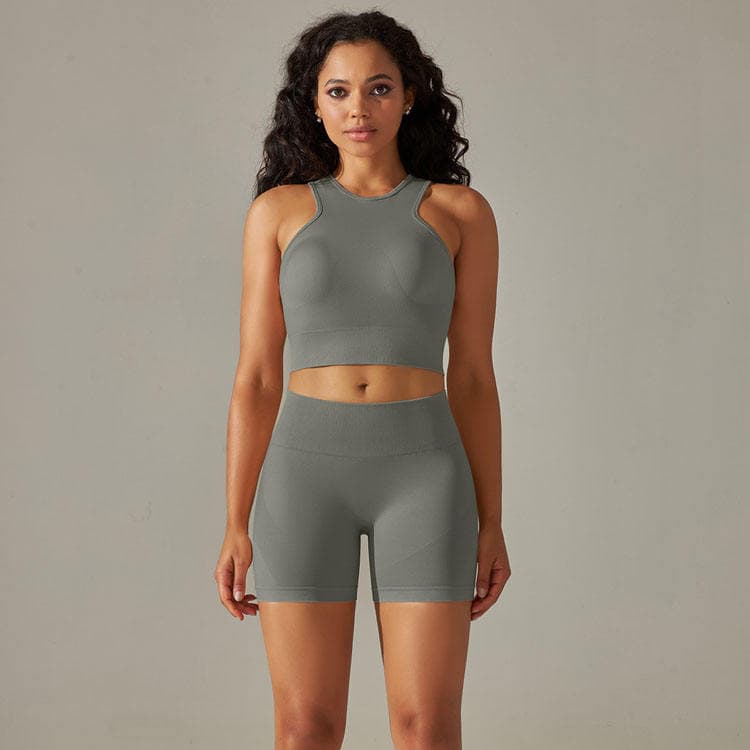 Y Shaped Seamless Solid Color Classic Hot Selling Women Fitness Sports Inner Wear Outer Wear Yoga Bra