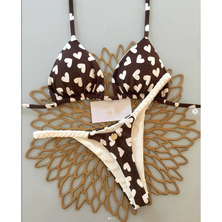 Brown print