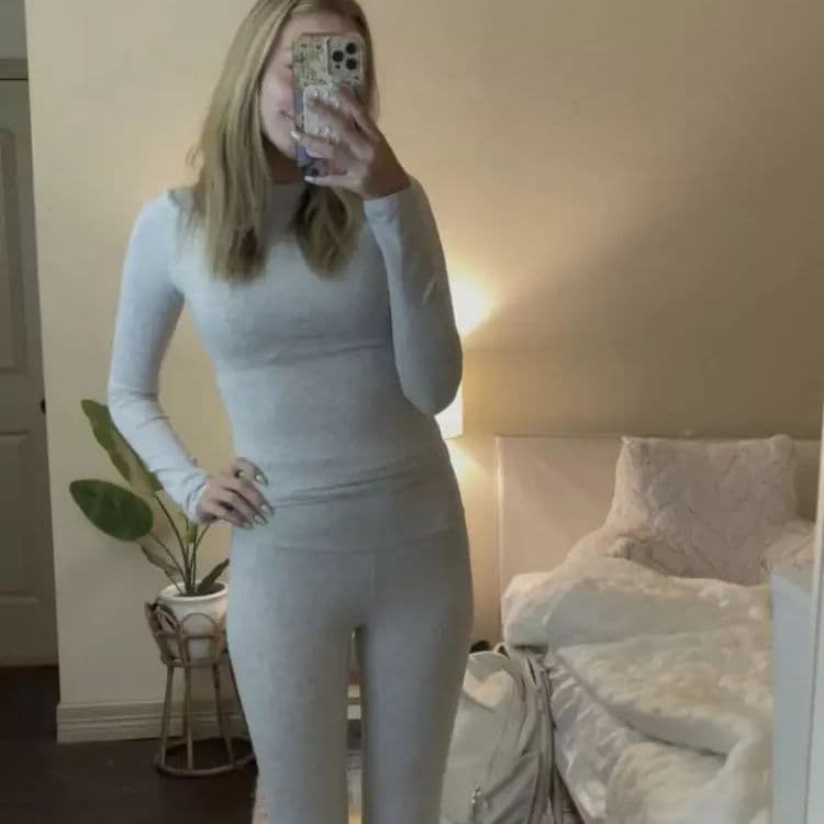 2024 New Solid Color High Waist Tight Women Clothes Loungewear Suit