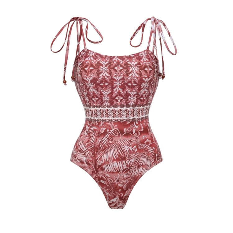 red bikini