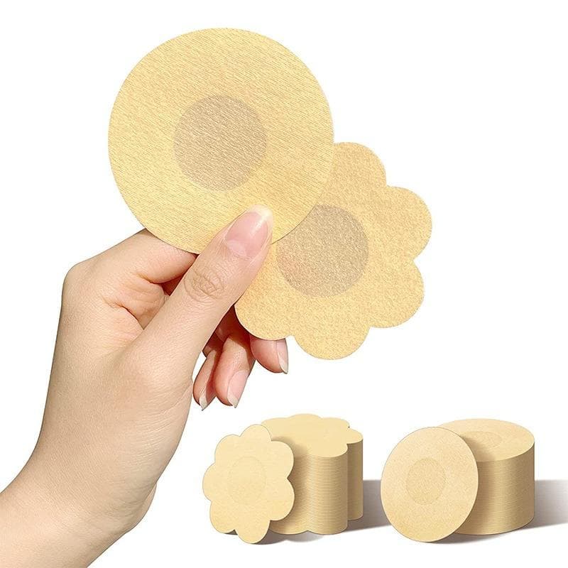 Disposable Bra Pads Breast Cover Strapless Sticky Invisible Adhesive Nipple Cover