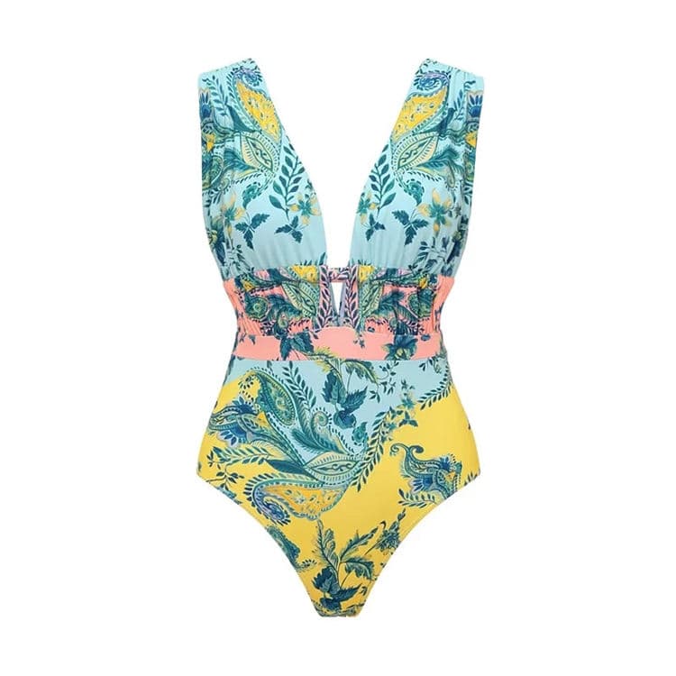 yellow bikini