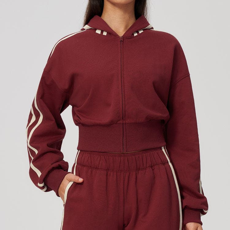 Hoodie- Wine red