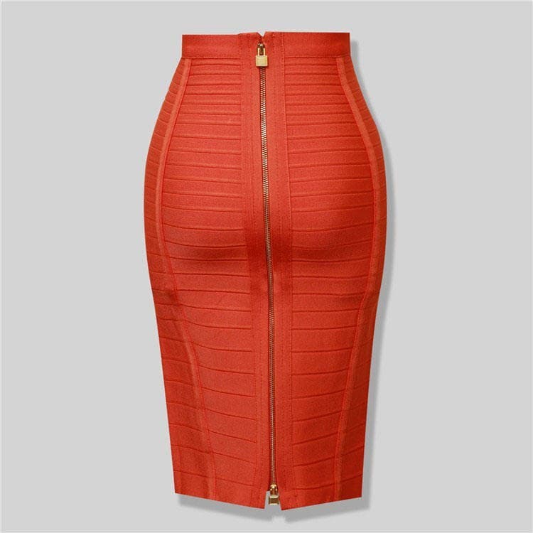 Wenshuo 2026 Sexy High Waist Bodycon Skirt Solid Color Bandage Mini Skirt Office Women Casual Skirt