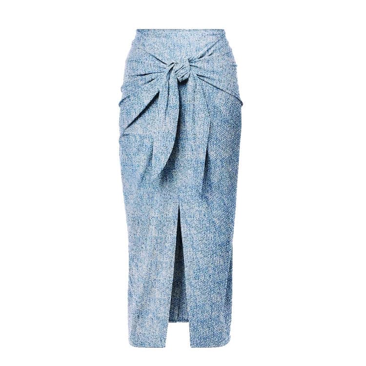 Blue skirt