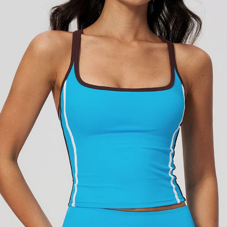 Tank top- Blue