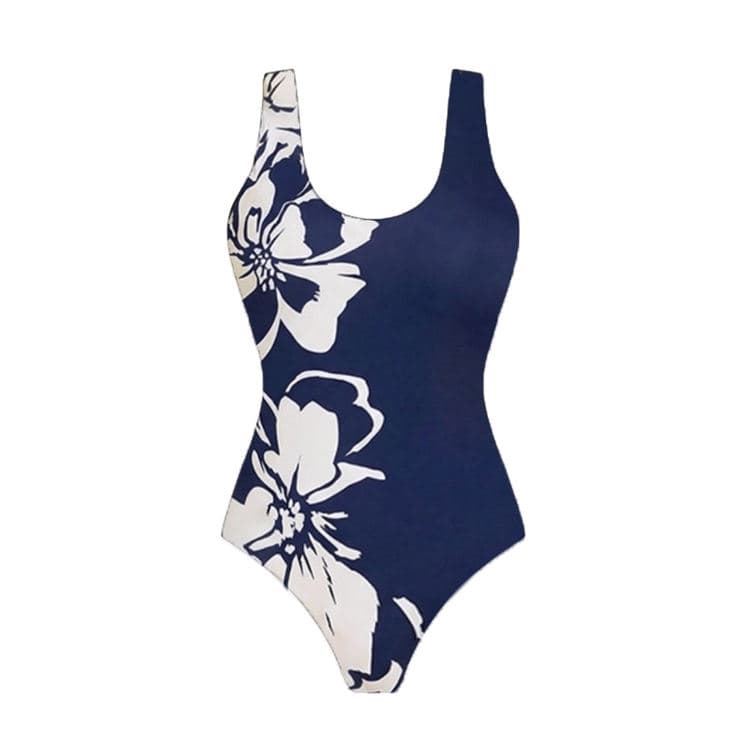 Navy swimsuit