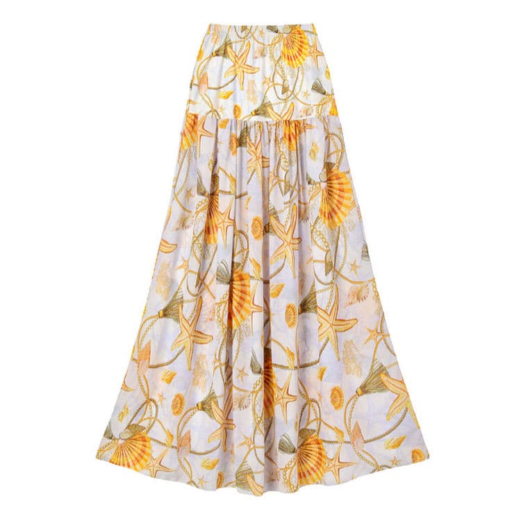 Yellow skirt