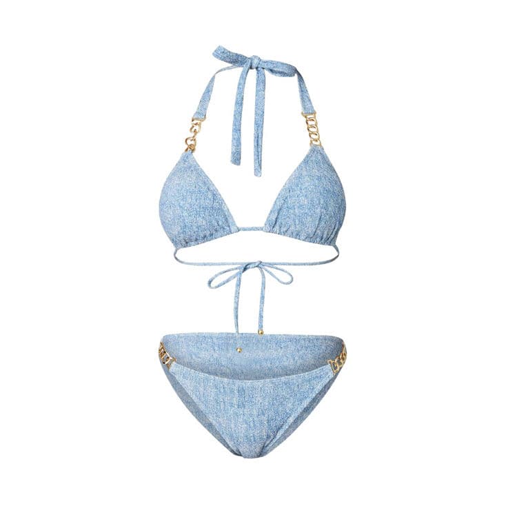 Blue swimsuit