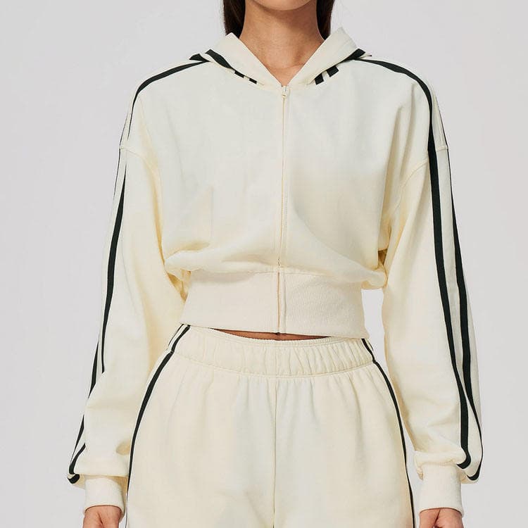 Hoodie- Cream