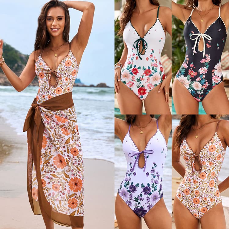 Wholesale 2025 New Swimwear Elegant Girls Swimwear Sexy High Cut Swimwear