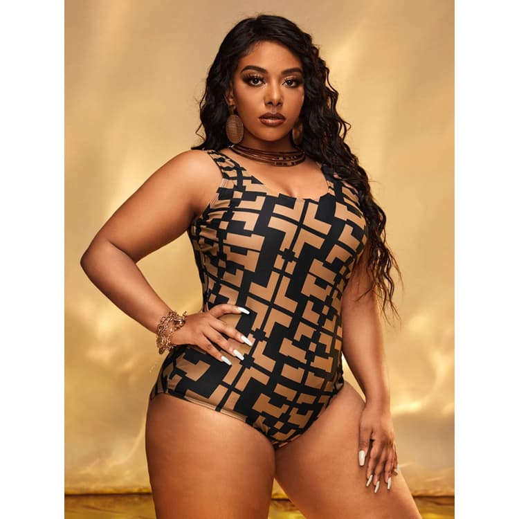 2023 Manufacturer Wholesale New Sexy Women Large Size One Piece Bikini Swimsuit