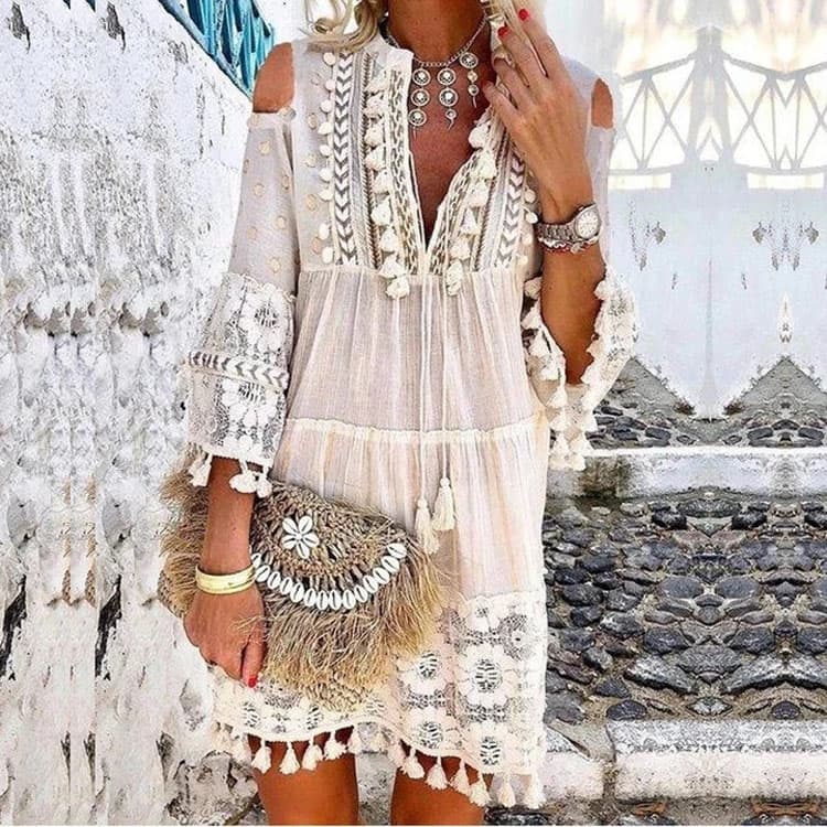 New Arrivals Factory Special Hot Selling Dress Loose Fashion Custom Cover Ups Women Holiday Dress