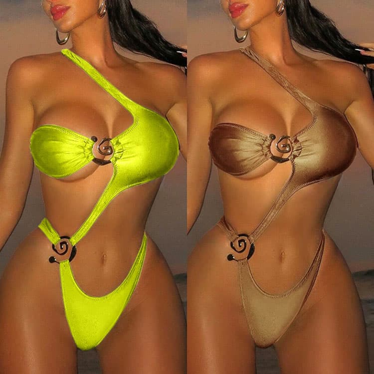 Ethnic Retro Exquisite Elegant Bikini Set 2025 New High Quality Backless Swimwear