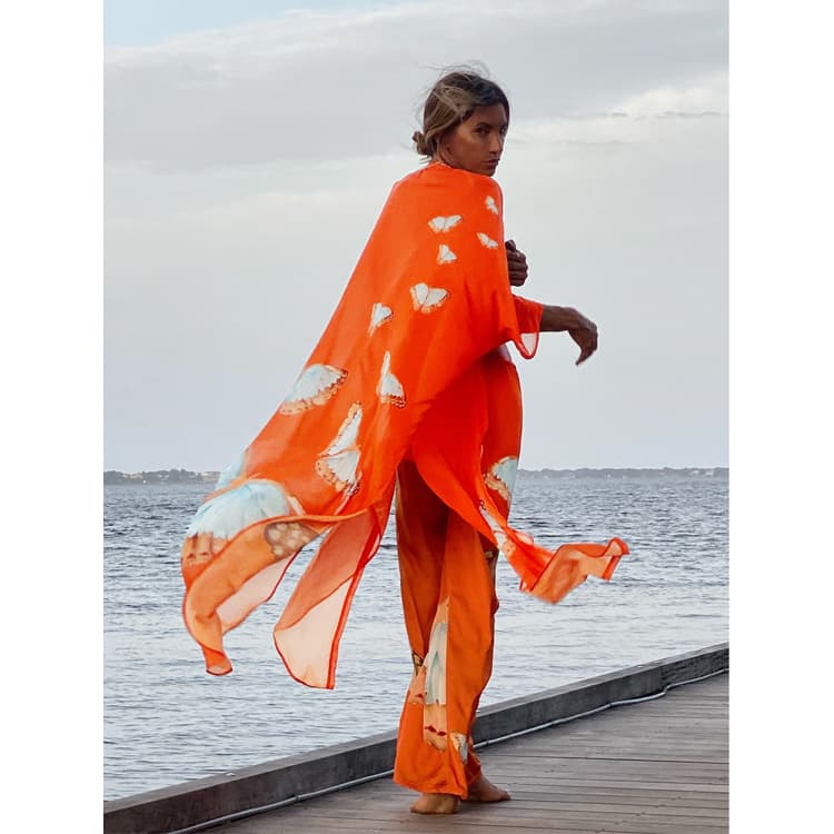 2022 New Arrival High Quality Beachwear Women Vacation Casual Suit Printed Loose Beach Suit