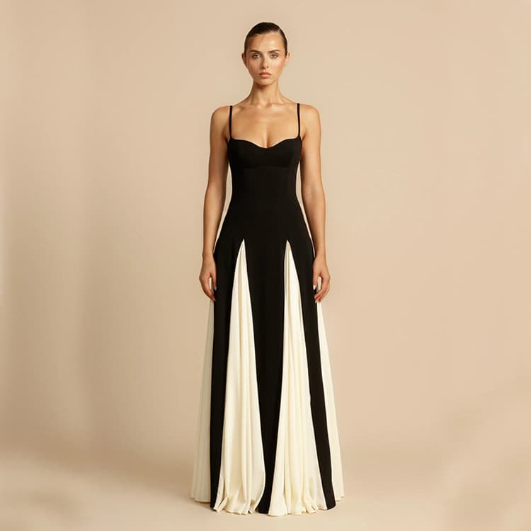 Wholesale 2025 Summer Dresses Temperament Elegant Dresses Sexy Backless Slim Dresses Women