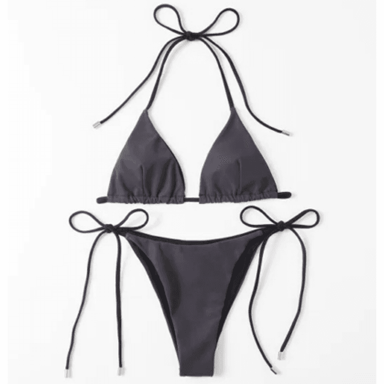 2021 Swimsuit New Products Women Split Swimsuit Novel Luminous Reflective Bikini