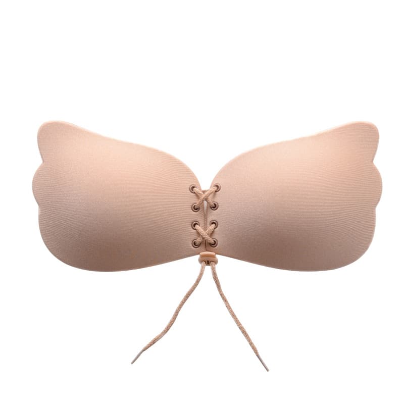 Invisible Bra Wing Drawstring Gathering No Steel Ring Silicone Chest Sticker