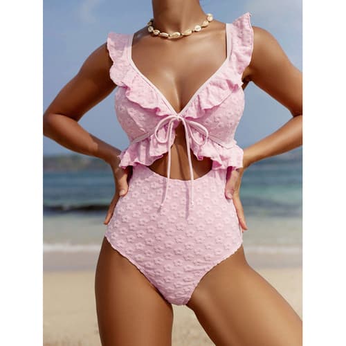 Wholesale Three Piece Bikini Black Strap Backless Swimsuit Sexy Swimsuit for Women