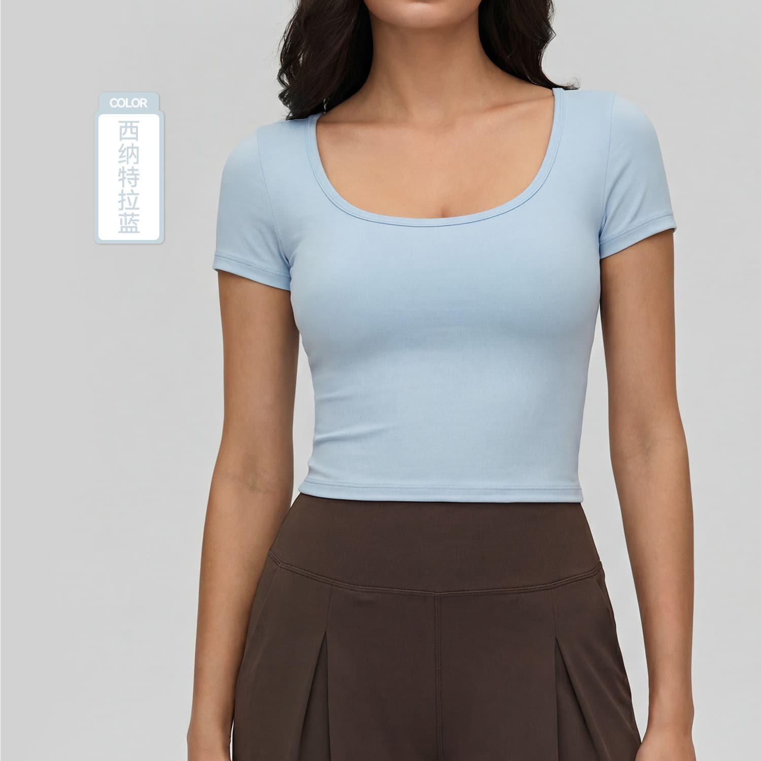 High-end Yoga Clothing Short Sleeves Women Advanced Skin-friendly Comfortable Sports T-shirt Tight Waist Slim Fitness Jacket Top