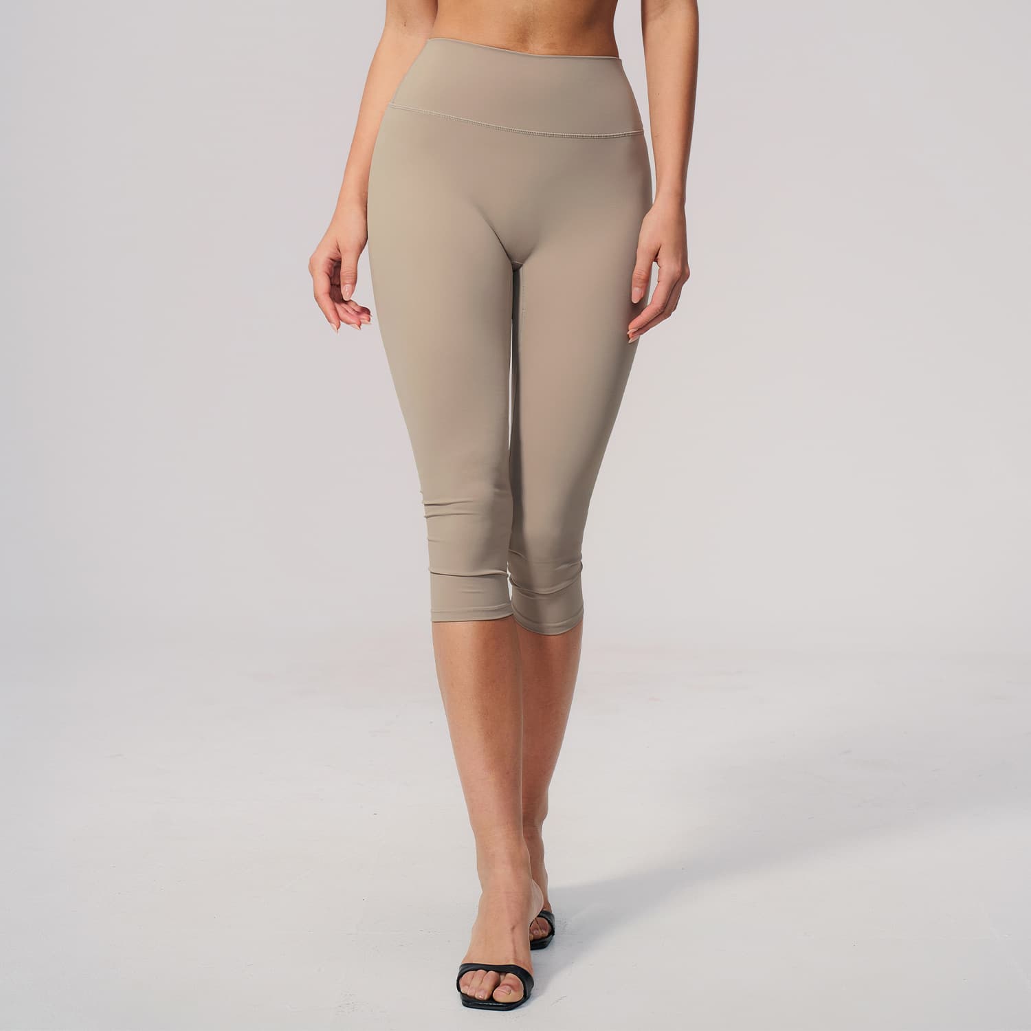 Cross-border New Brushed Yoga Pants High Waist Tight Slim Sports Pants Running Outdoor Fitness Wear Women 5529