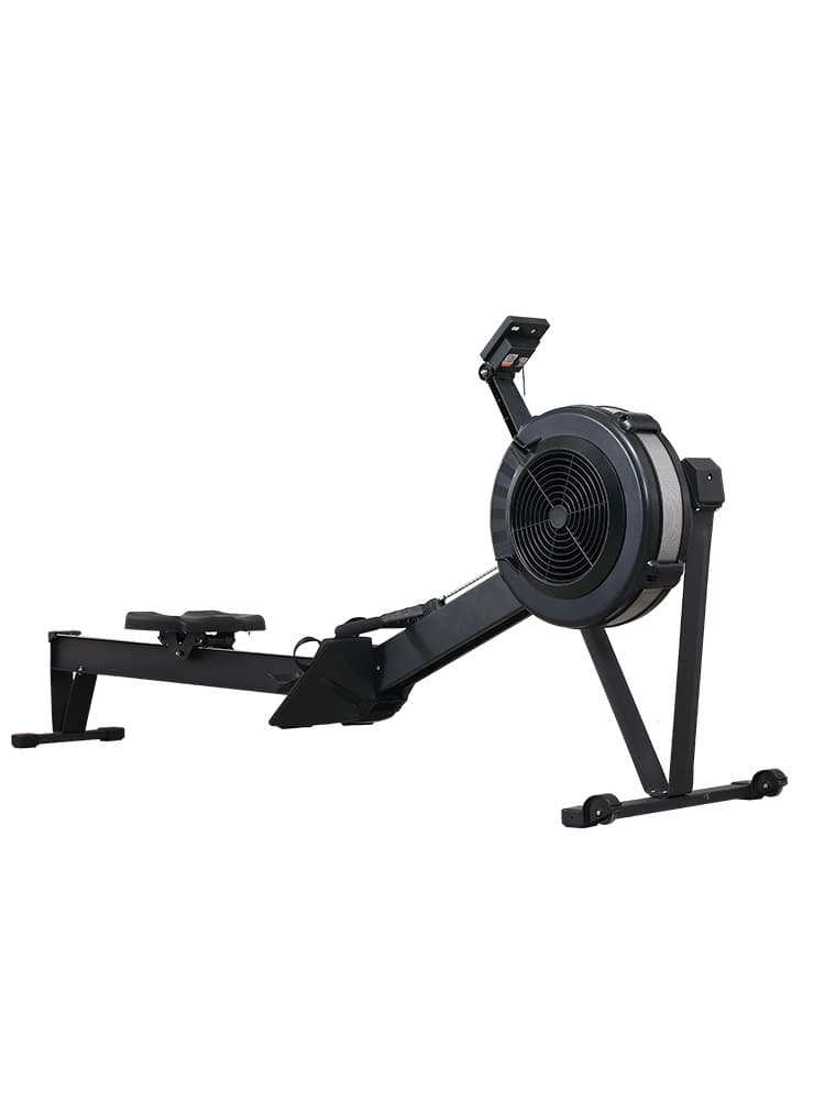 Commercial Wind Resistance Ski Trainer, Aerobic Home Fitness Equipment, Multi-functional Wind Resistance Adjustment, Foldable Rowing Machine