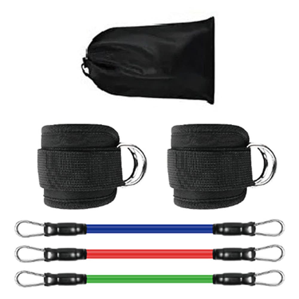 Ankle Tension Rope Set Taekwondo Bounce Step Training Leg Strength Resistance Band Training Elastic Rope Cross-border