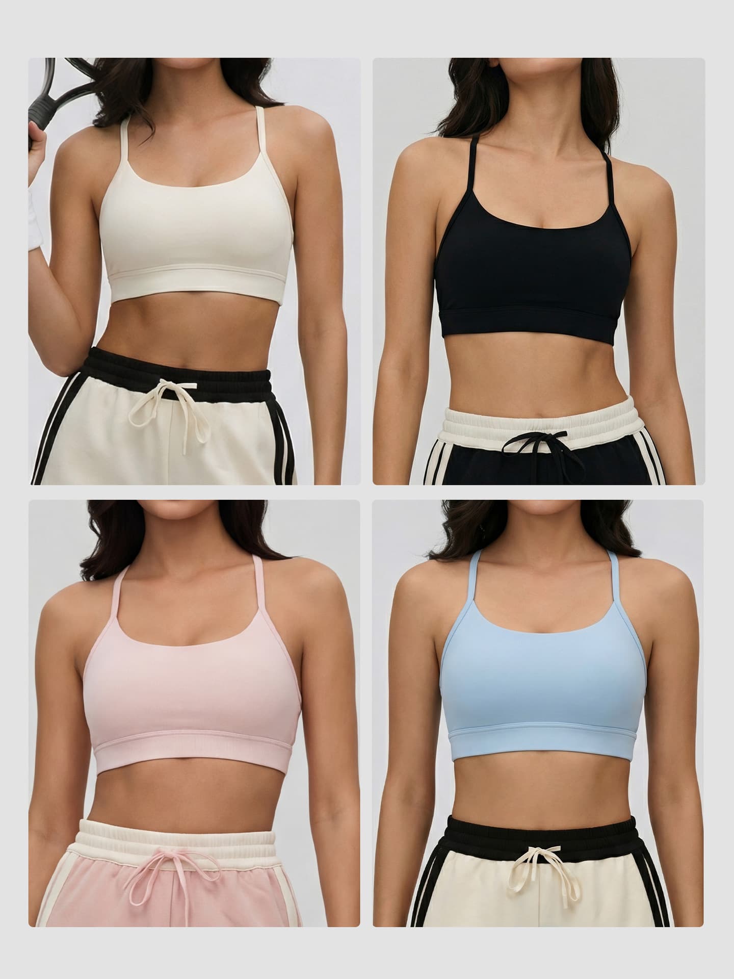 High-end Sports Bra Women With Chest Pads Underwear Free Yoga Vest Pilates Skin-friendly Breathable Fitness Jacket Tops
