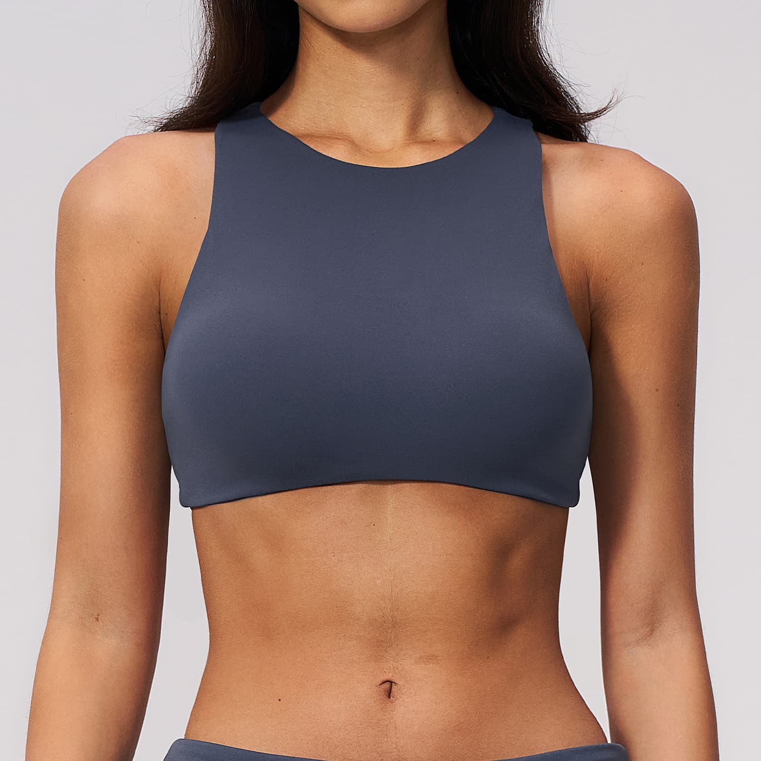 Cross-border Brushed Yoga Movement Push Up Bra Open Back High Stretch Shockproof Band Chest Pad Bodybuilding Top 5529