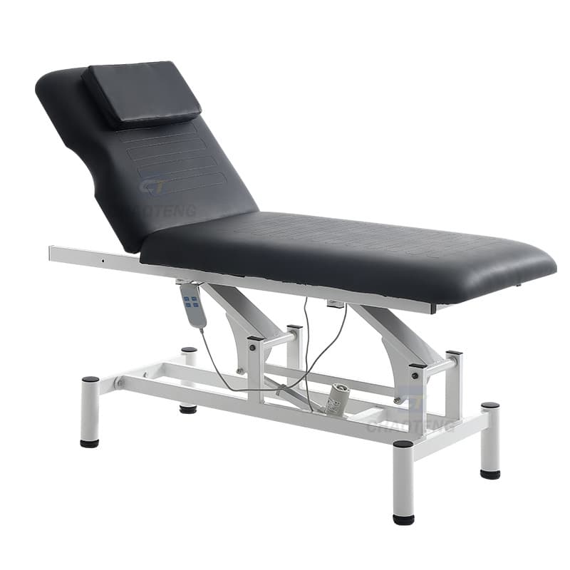 Beauty Bed, Traditional Chinese Massage, Beauty Bed, Massage Bed, Fully Automatic Lifting Tattoo Bed, Physiotherapy Bed, Round Tube Thickening, Cross-border