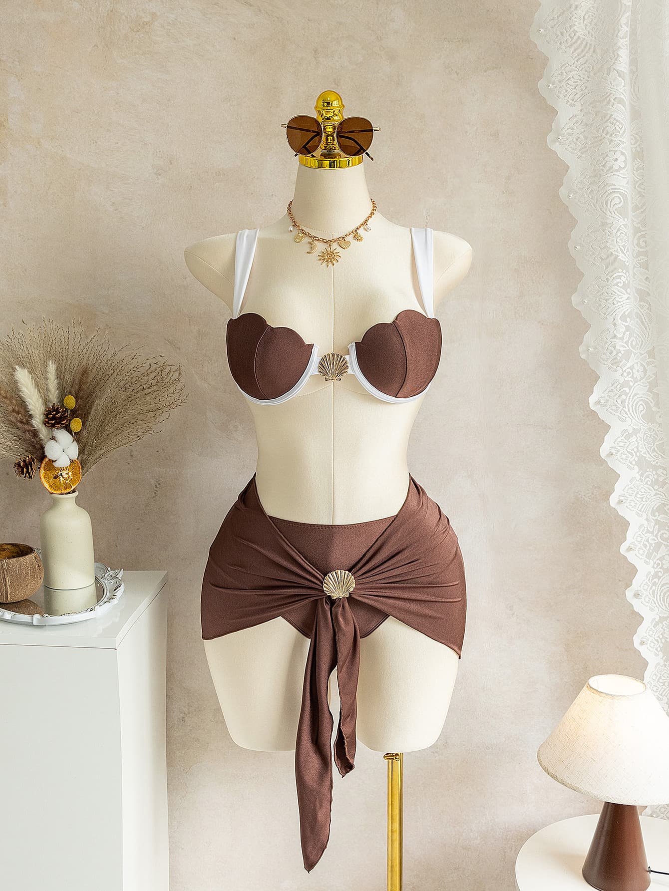 Trendy Minimalist Design A-line Dress - Backless Design Design for Casual Weekends