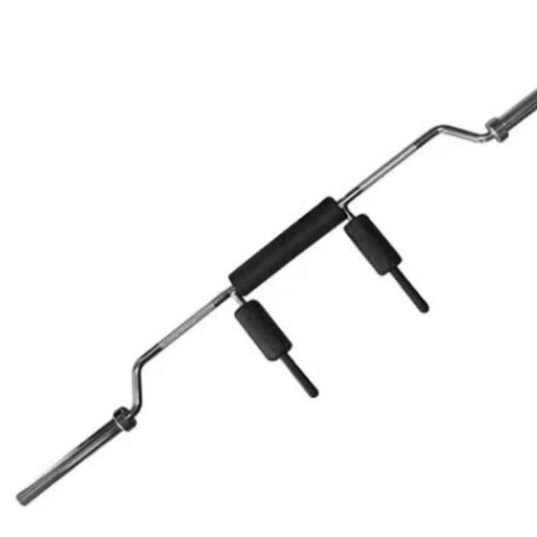 Manufacturer's Ready Stock Squat Safety Bar Lift Deadlift Weightlifting Barbell U-shaped Safety Bearing Olympic Bar Fitness Equipment