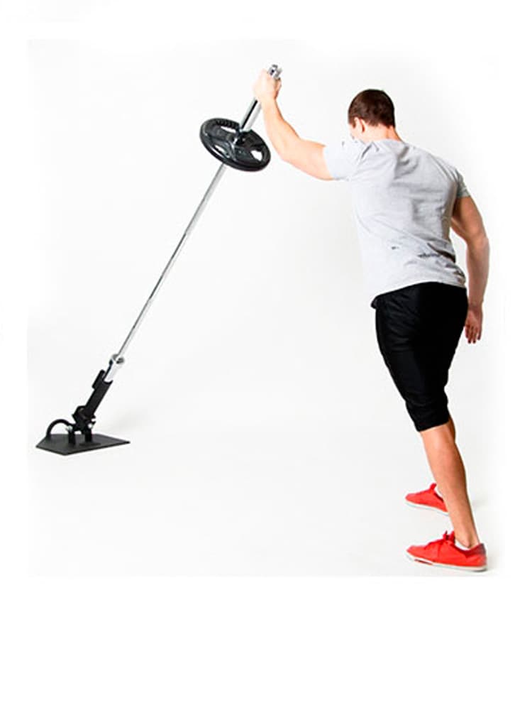 Tengtai Mine Rack Core Trainer Landmine Single And Double Barrel Fitness Equipment Professional Fort V-shaped Handle