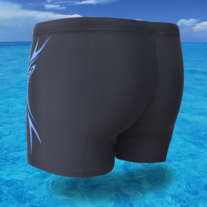 Fashion Printed Gym Swim Shorts Quick Dry Boxer Shorts Bathing Suit Sports