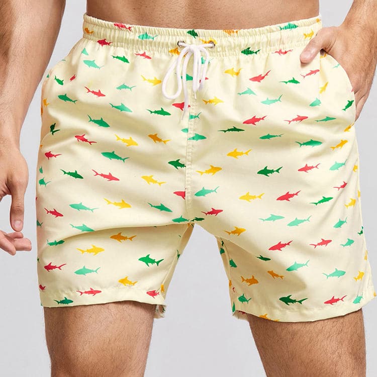 2023 Custom Quick Dry Men Beach Shorts Hot Selling Swimming Trunks