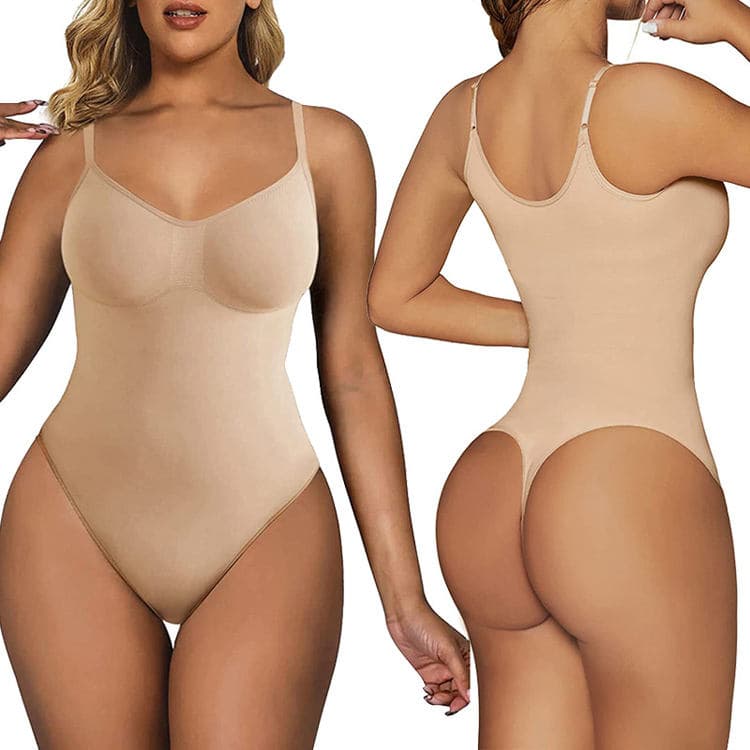 Hot Sale Seamless Body Shaping Bodysuit Abdomen Shrinking and Hip Lifting Large Thong Briefs Sling Tights
