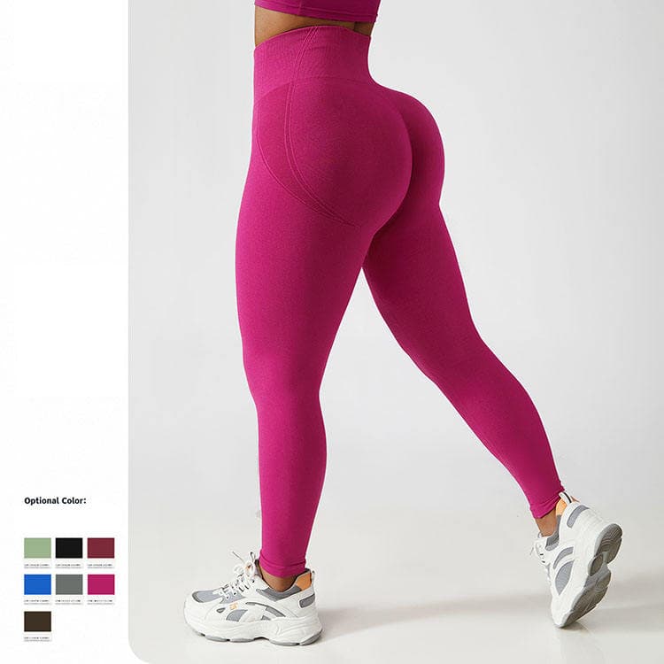 2023 New Tights Yoga Leggings Pants Fitness Yoga Wear Seamless Butt Lift Yoga Pants